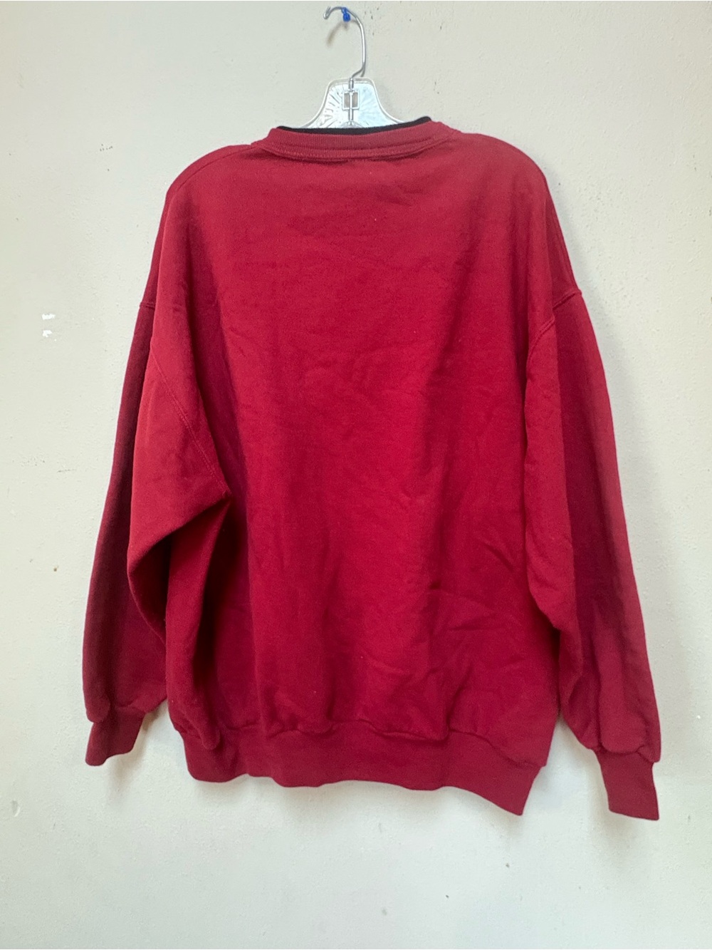 Vintage 90s Morning Sun XXL Embroidered Cat Sweatshirt Grandmacore - Picture 2 of 6